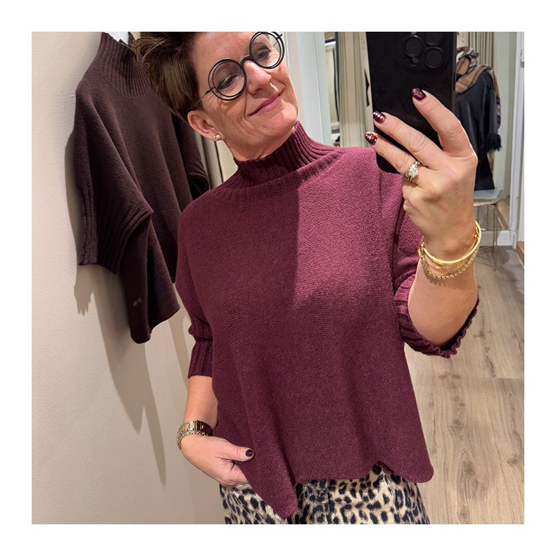 Knit Imperial, marsala One Size