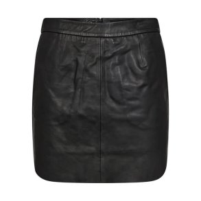 Kylie leather mini skirt Ivy Copenhagen, black