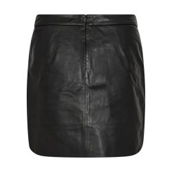 Kylie leather mini skirt Ivy Copenhagen, black