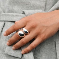 La pausa ring Pernille Corydon, silver