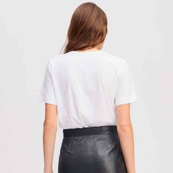 Lack t-shirt Munthe, white 