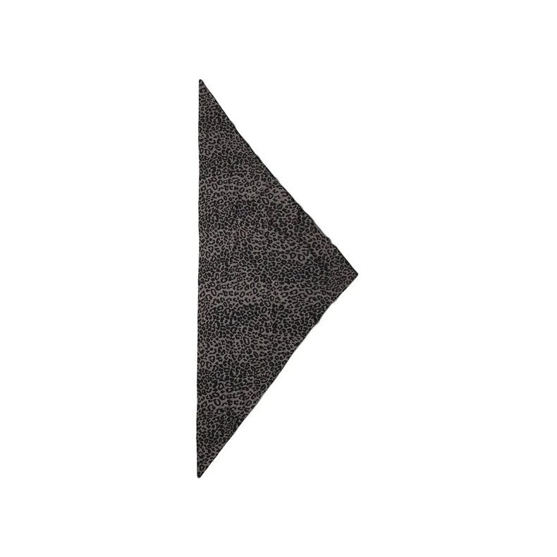 Triangle leo M cashmere scarf Lala Berlin, stradivari black