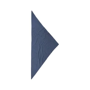 Triangle solid M cashmere scarf Lala Berlin, blend opium