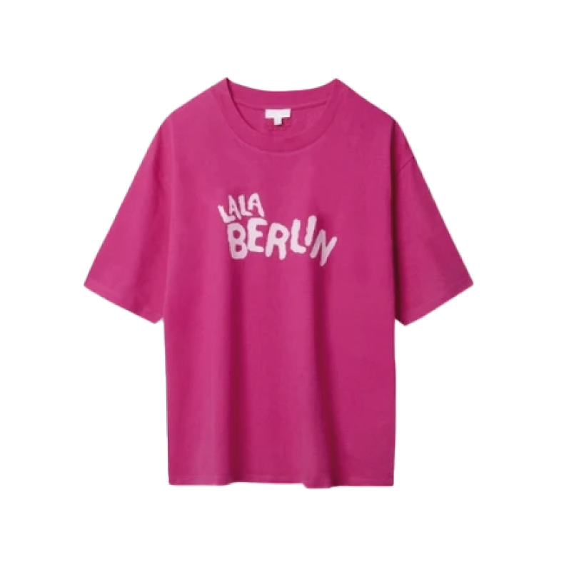 Travis t-shirt Lala Berlin, cotton pink