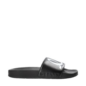 Beach slider bilbao Lala Berlin, gum black/white