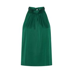 Lana top Karmamia, semi rich pine green