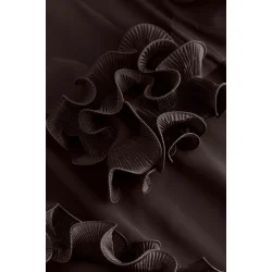 N-latanietta blouse Noella, chocolate