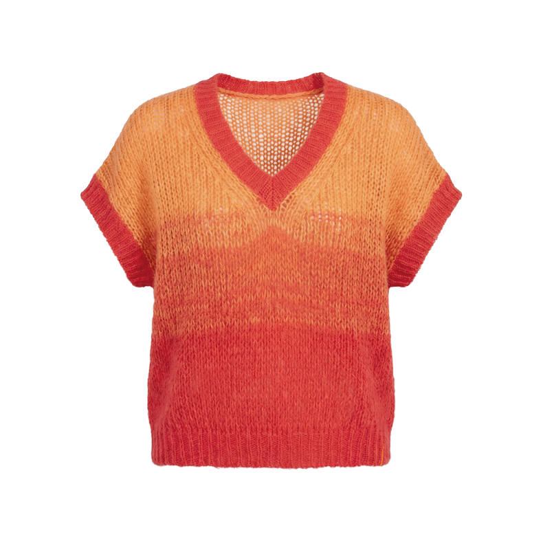 Lene Beier x Lind LB�ble strik, raspberry pink