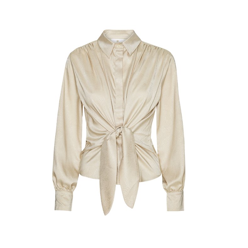 Lee shirt Karmamia, art deco shell