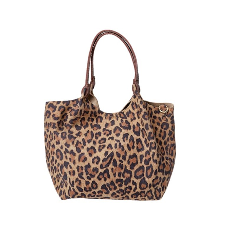 Bcisolde leather bag Black Colour, leo