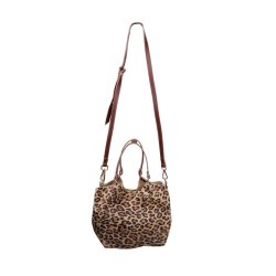 Bcisolde leather bag Black Colour, leo