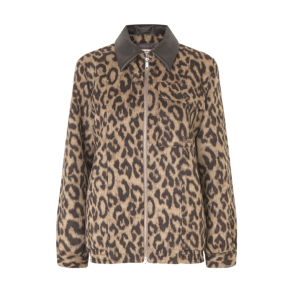 Beline jacket Baum und Pferdgarten, wool camel leopard
