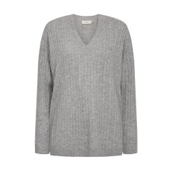 CMCASHA PULLOVER copenhagen muse, light grey melange