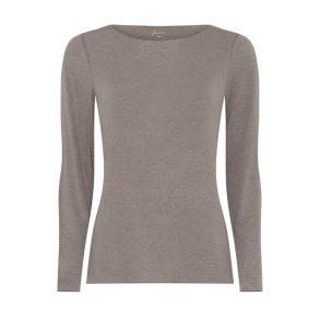 Lima cashmere ls boatneck top Frau, fallen rock