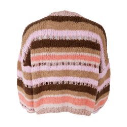 Lin shimmer cardigan Black Colour, nougat