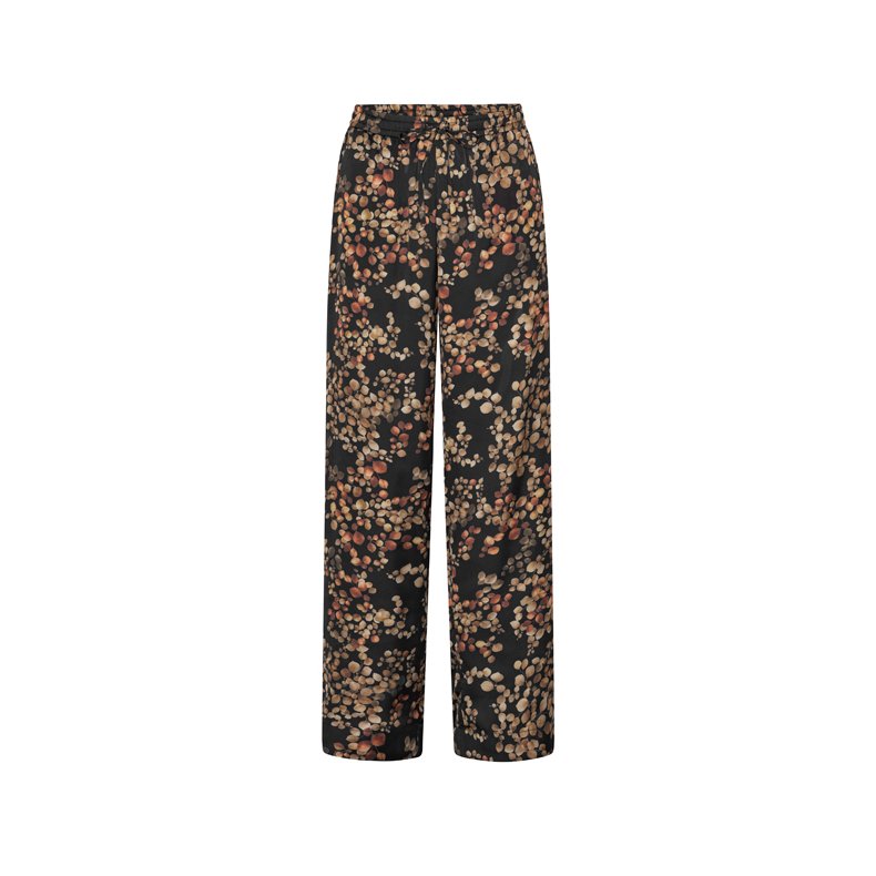 Lou pants Karmamia, melange noir