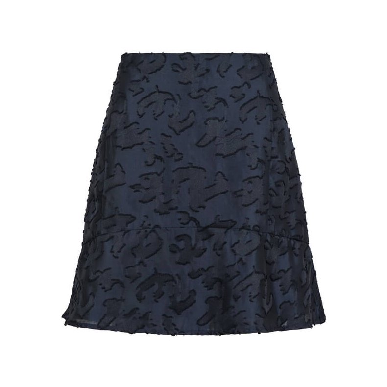 Loui artwork skirt Neo Noir, navy