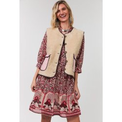 Lollys Laundry JaceLl Love vest SL, beige