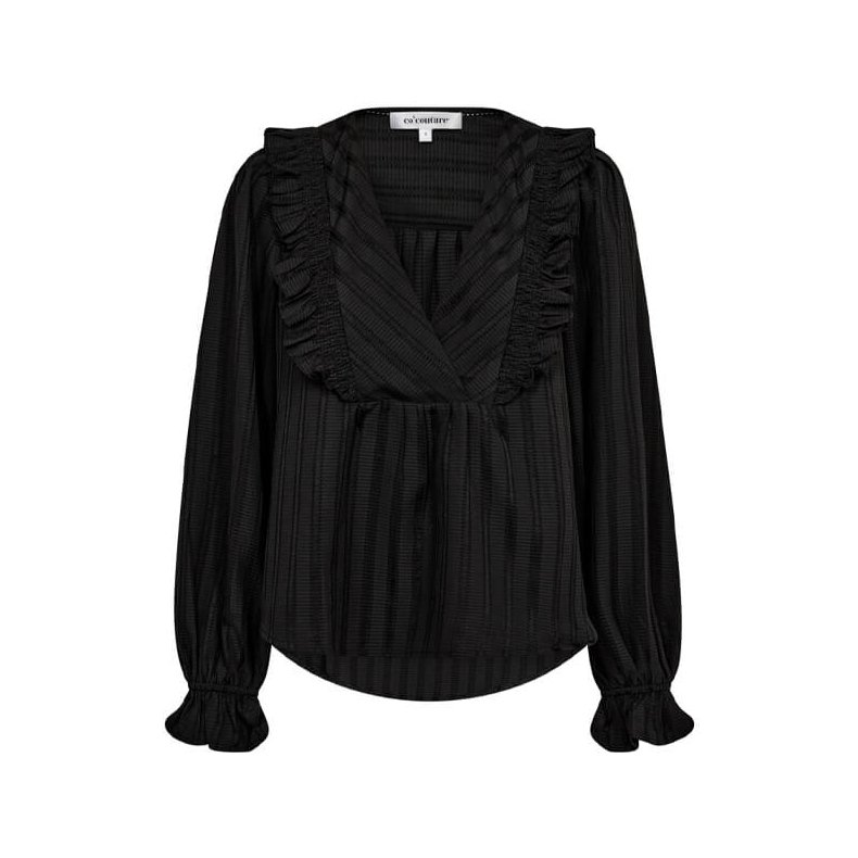 Lulu smock blouse Co'Couture, black