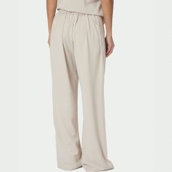 Lunet crepe pants Neo Noir, ivory