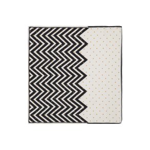 Katha scarf Pliss� Copenhagen, black/white
