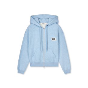 Standard bobo hood sweatshirt Mads N�rgaard, light blue melange