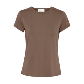 The modal tee My Essential Wardrobe, major brown