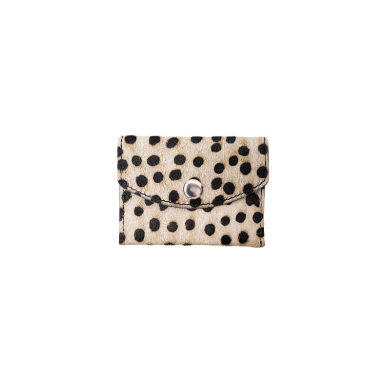 Malia purse Black Colour, dot