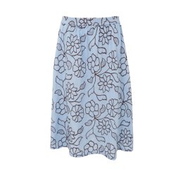 Marriot skirt Black Colour, light blue