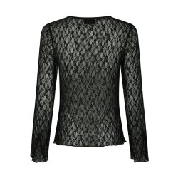 Matria lace blouse Neo Noir, black