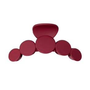 Bcbubble matt hair claw Black Colour, wine