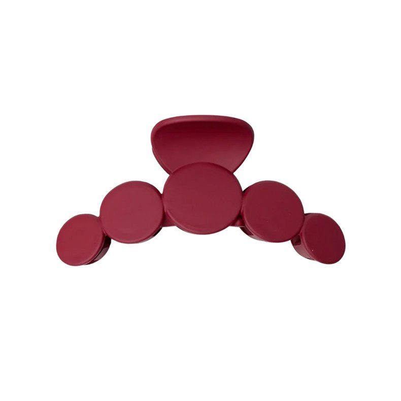 Bcbubble matt hair claw Black Colour, wine