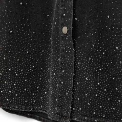 May long shirt Sofie Schnoor, washed black