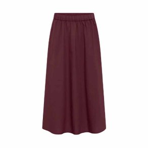 Melbourne ankle skirt Frau, red mahogany