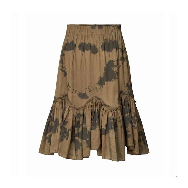 Cosmic midi skirt rabens saloner, timber combo
