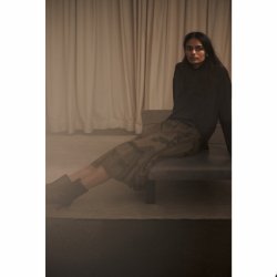 Cosmic midi skirt rabens saloner, timber combo