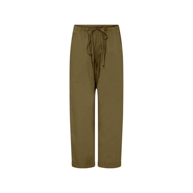 Milano string ankle pant Frau, military olive