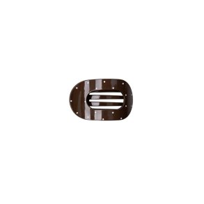 Milla glossy hair claw Black Colour, espresso 
