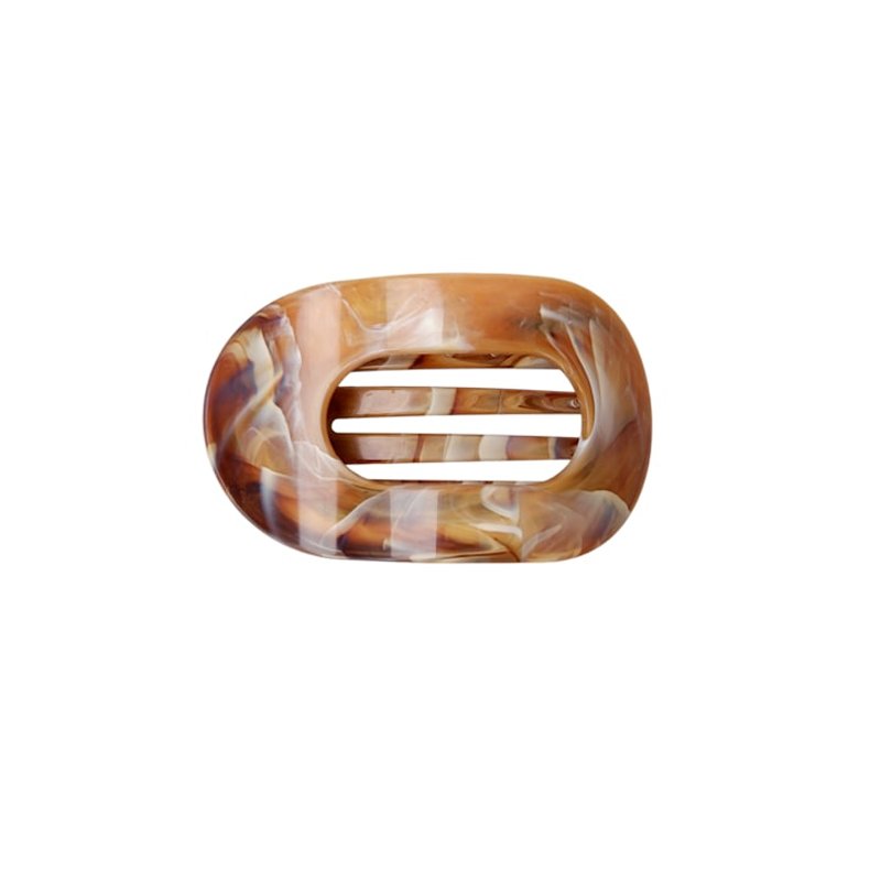 Milla twirl hair claw Black Colour, coffee creme