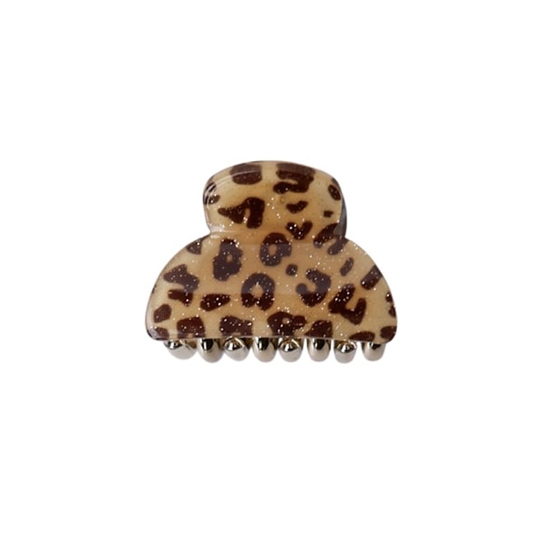 Kaz small hair claw Black Colour, creme leo