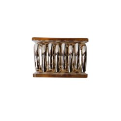 Kaz small hair claw Black Colour, creme leo