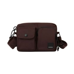 Mini miles cross-body bag Kintobe, Downtown Mocha