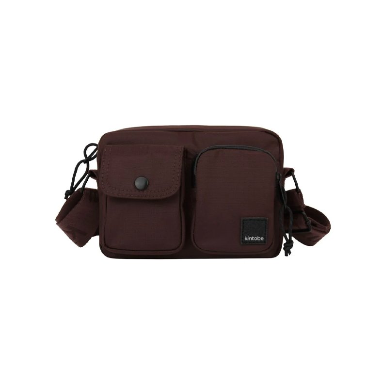Mini miles cross-body bag Kintobe, Downtown Mocha