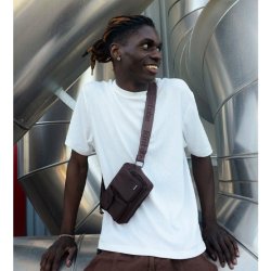 Mini miles cross-body bag Kintobe, Downtown Mocha