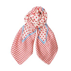 Amarin mini scarf Black Colour, creme