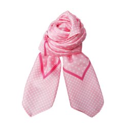 Amarin mini scarf Black Colour, light pink