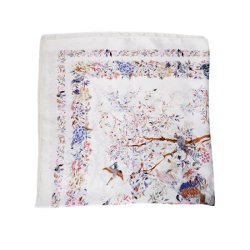 Calithea mini scarf Black Colour, creme