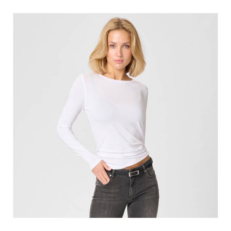 The modal blouse My Essential wardrobe, white