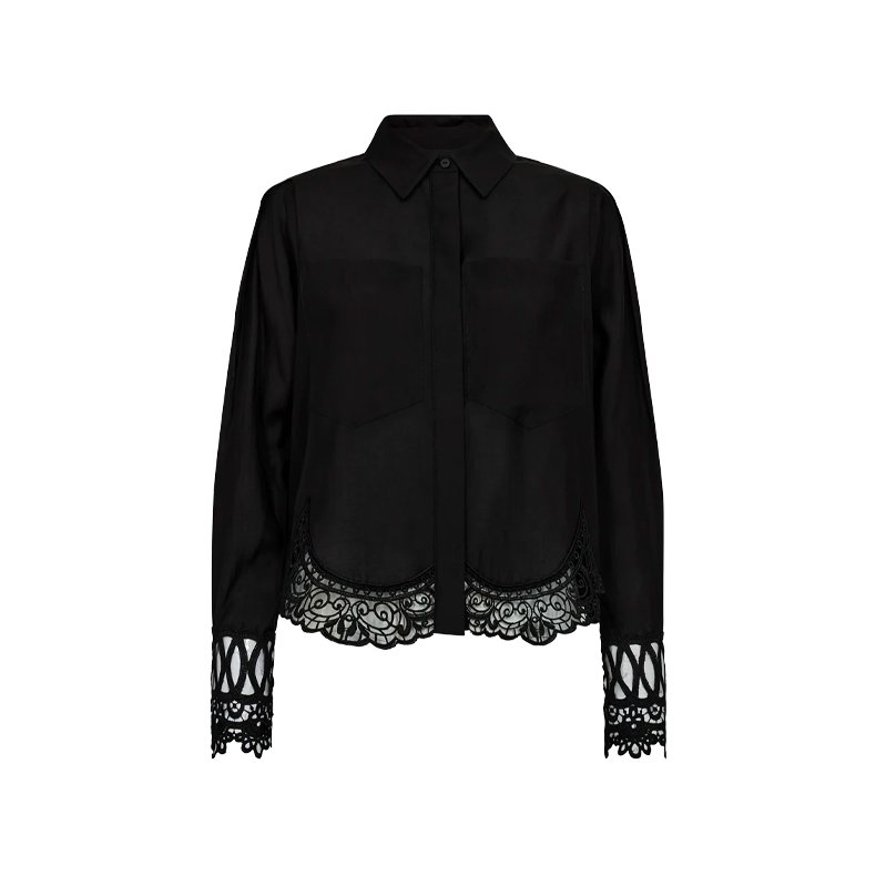 CM Molly shirt Copenhagen Muse, black