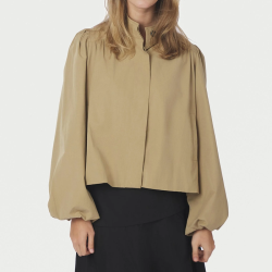 Neo Noir Tirsa twill jacket, sand